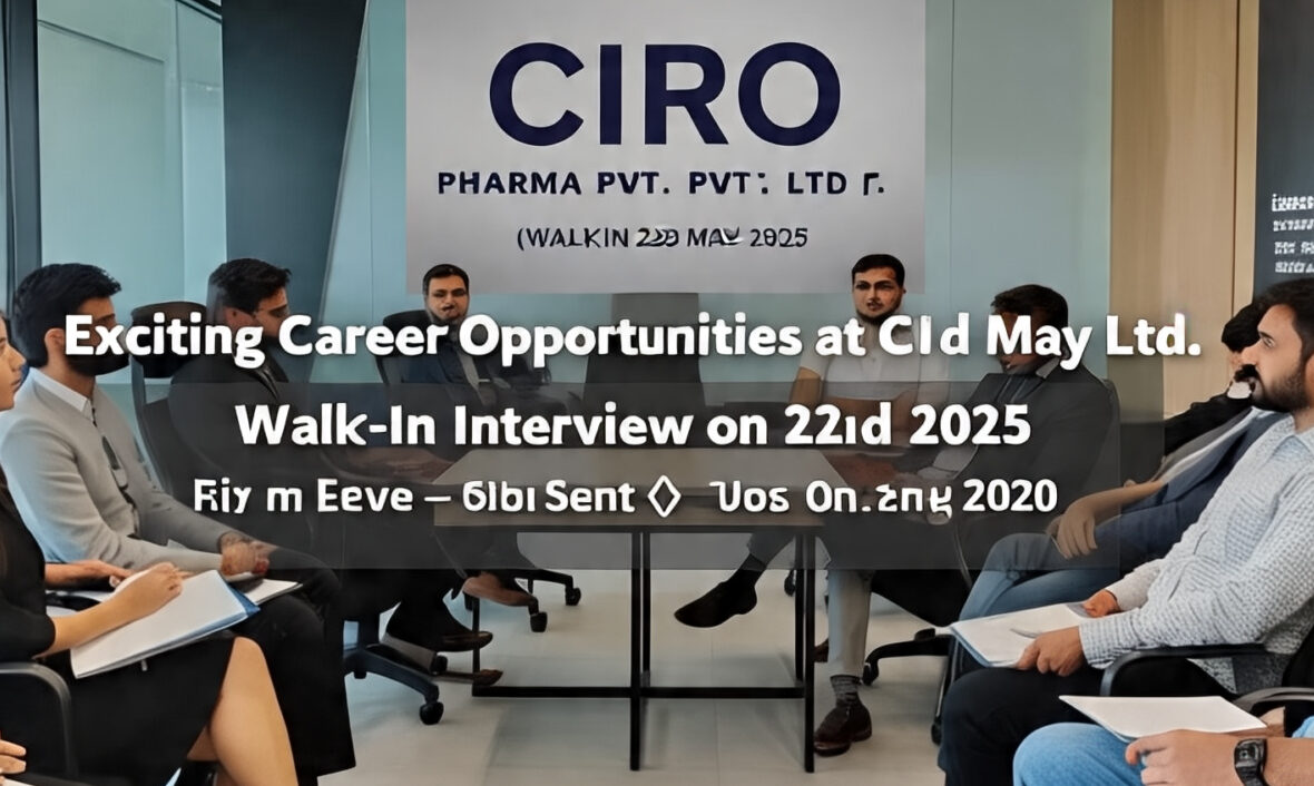 Exciting Career Opportunities at CIRO Pharma