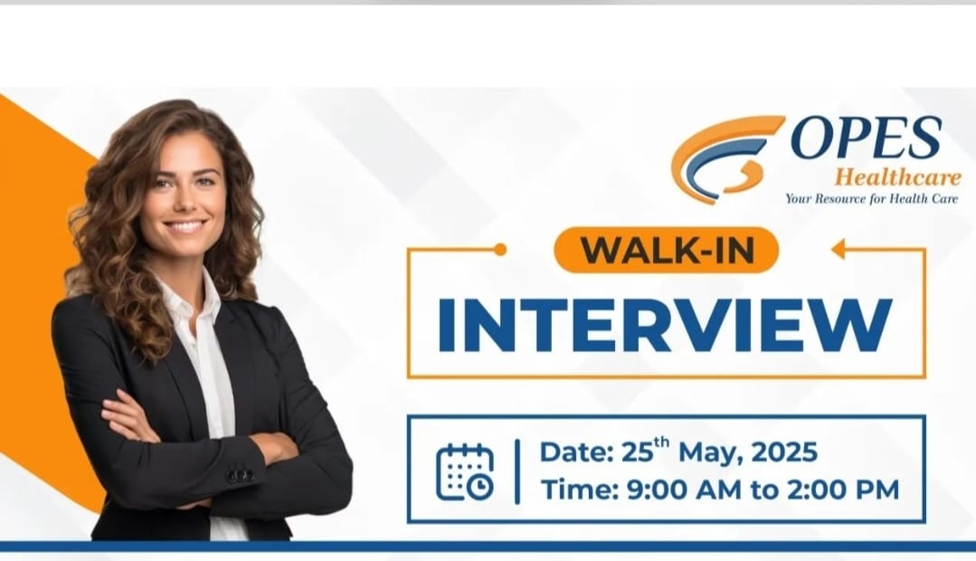 OPES Healthcare Job Openings in Ahmedabad