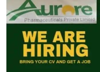 Aurore Pharmaceuticals Job Opening