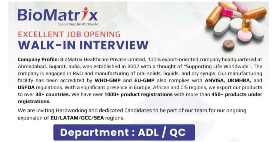 BioMatrix Healthcare job opening