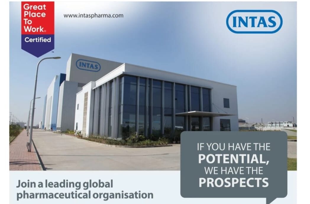 Intas Pharmaceuticals Job Vacancy