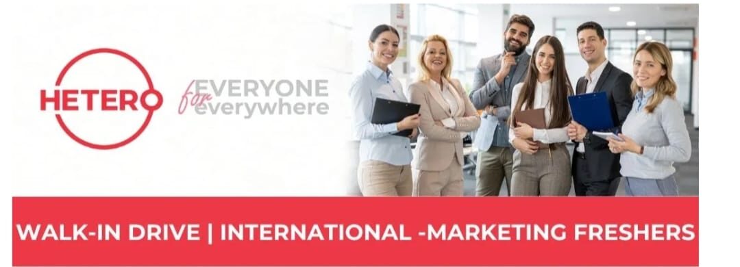 walk-in drive for marketing freshers