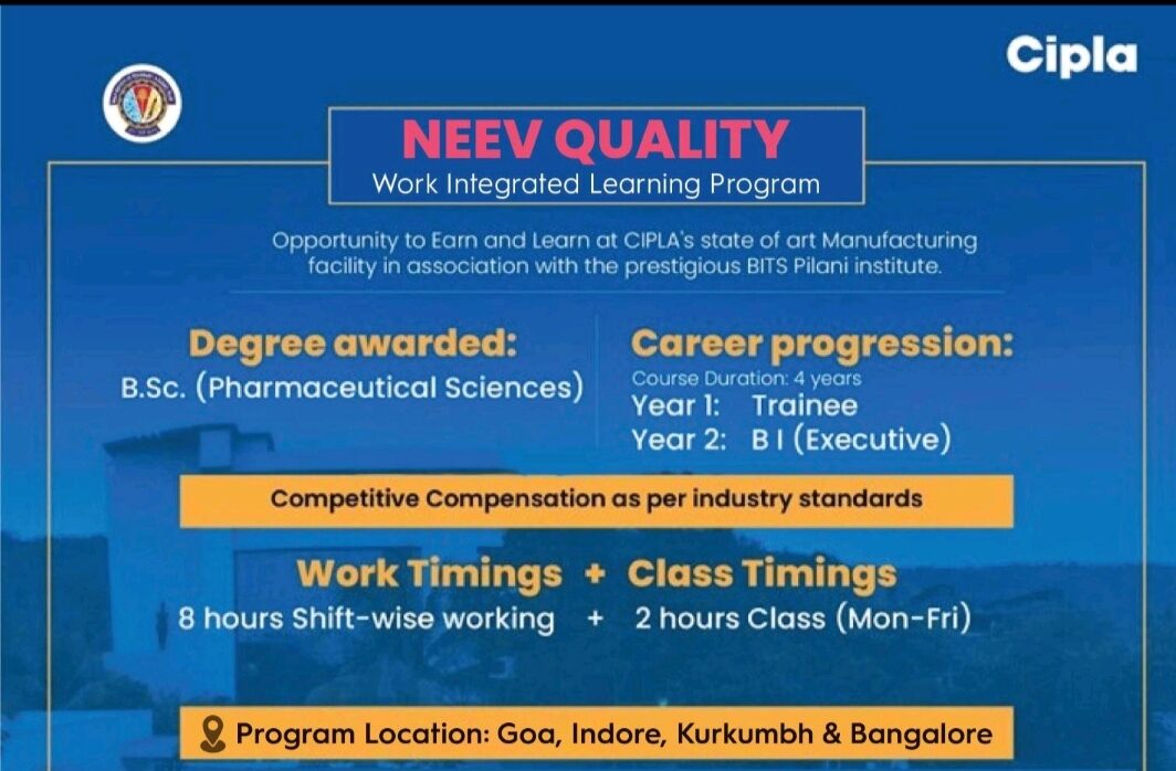 Cipla job vacancy