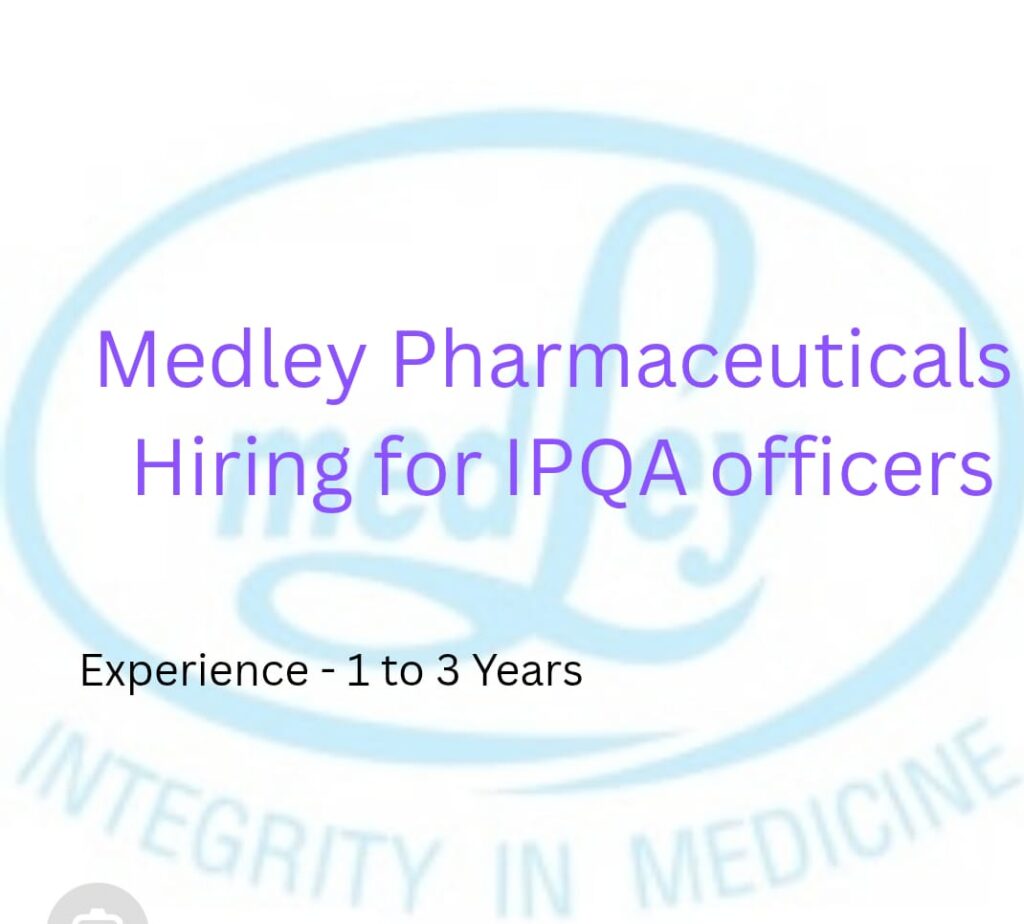IPQA Officer Jobs in Daman