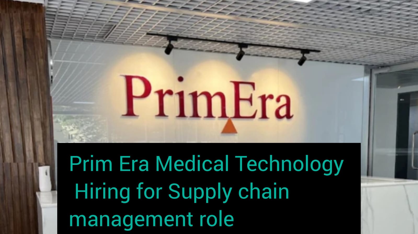 PrimEra Medical Technologies Walk-in for B.Pharm M.Pharm Freshers 2025