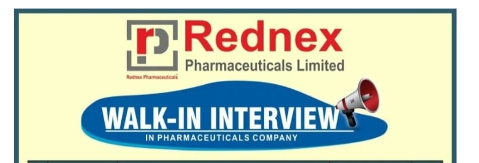 Rednex Pharmaceuticals Walk-in Interview