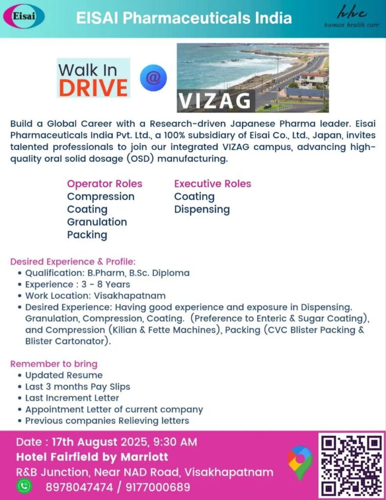 EISAI Pharmaceuticals India