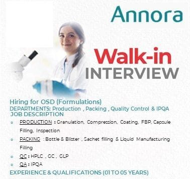 Formulation Jobs in Hyderabad