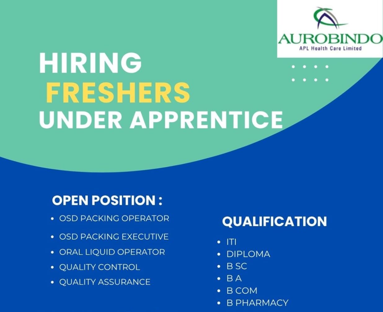 Job Vacancy for Freshers