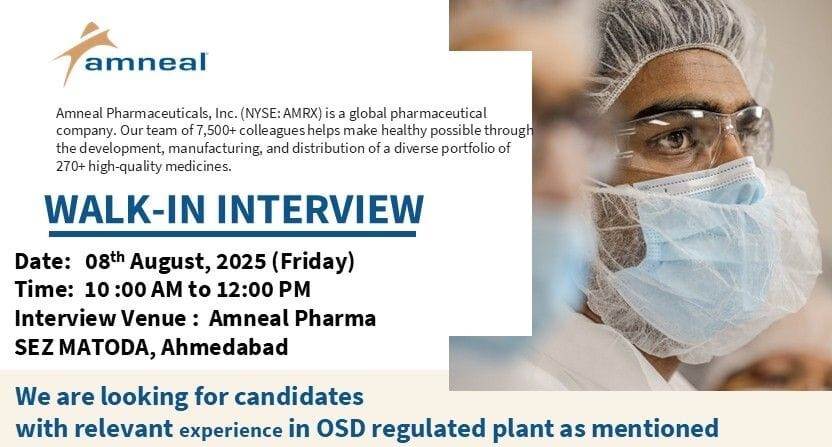 OSD Manufacturing Operators Jobs in Ahmedabad