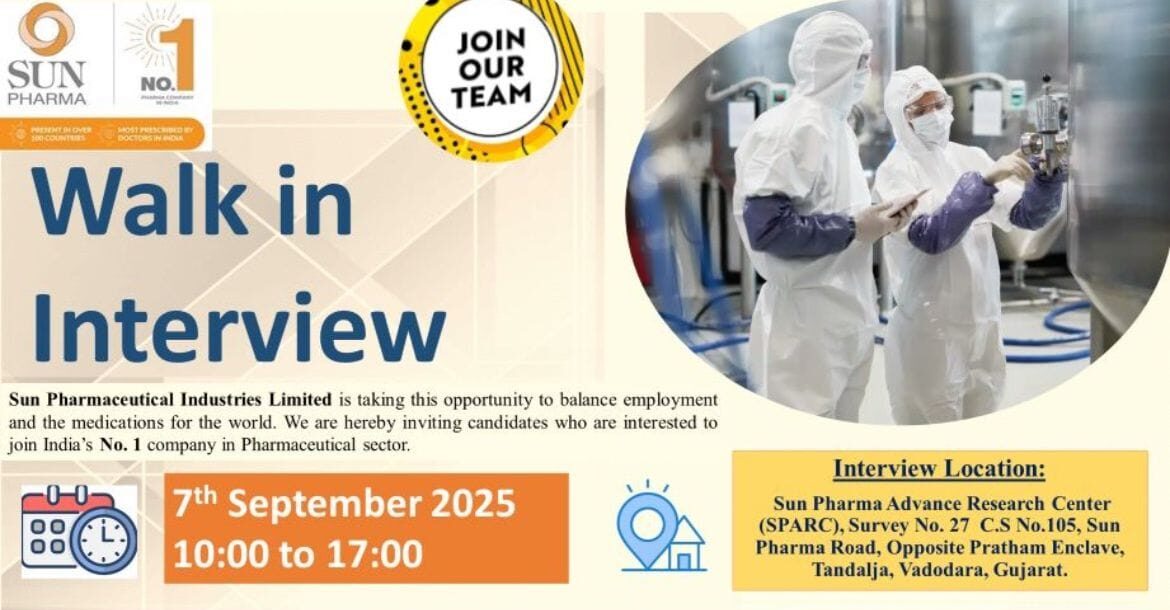 Walk-in Interview