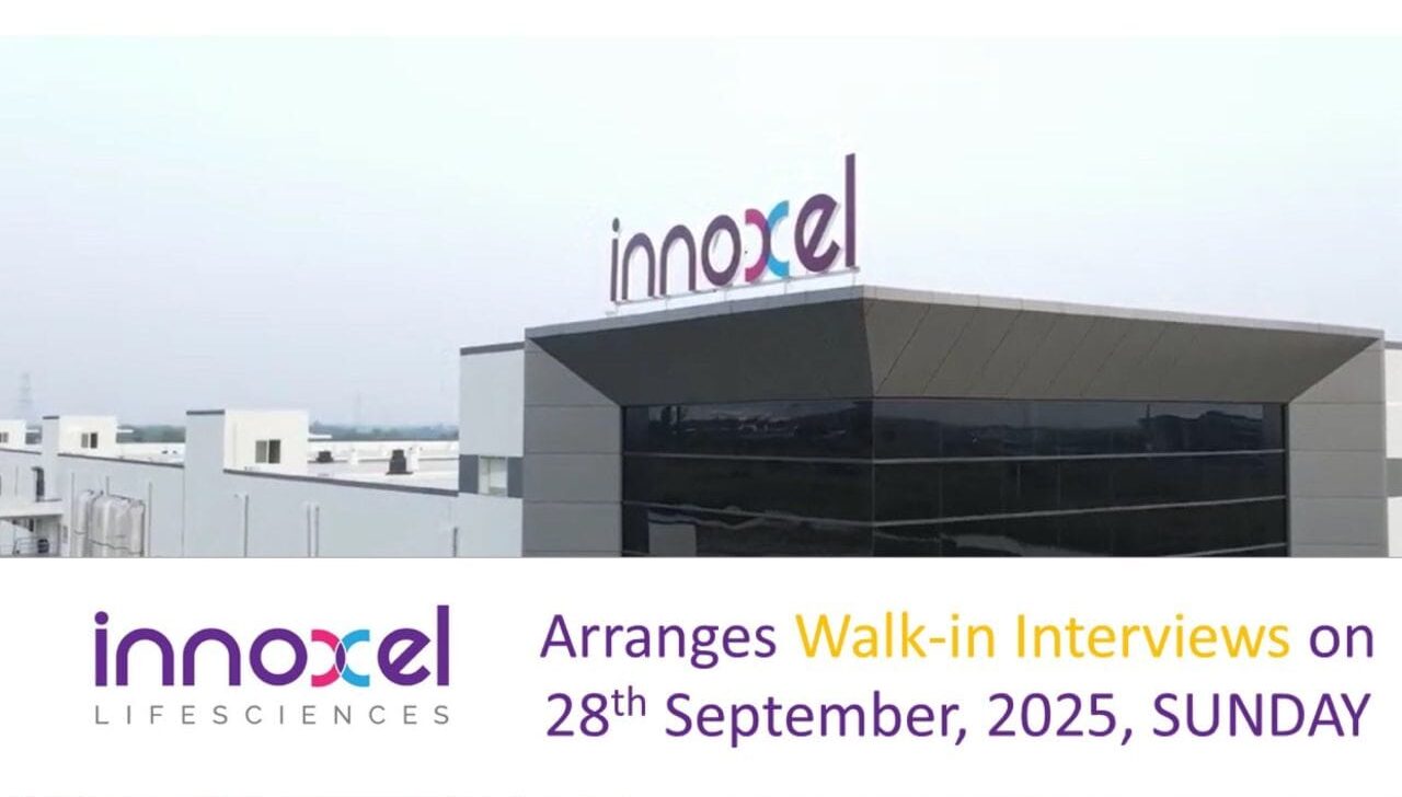 Innoxel Lifesciences Job Vacancies 2025