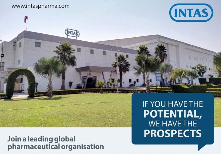 Intas Pharma Job Vacancies 2025