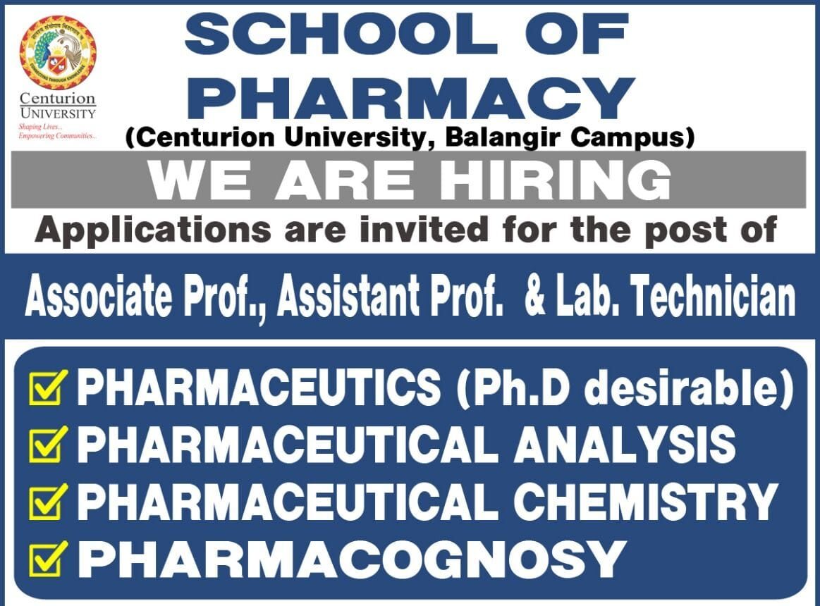 Centurion University Hiring Apply Now