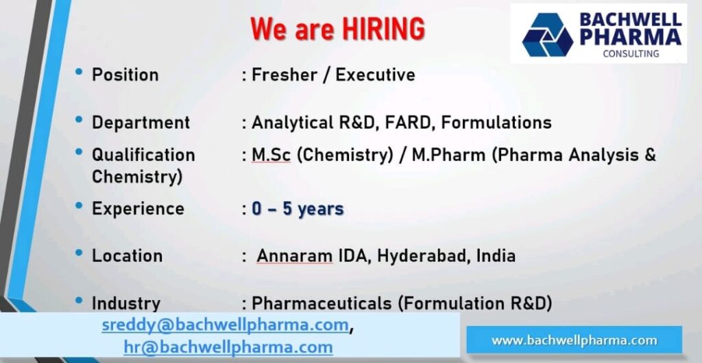 Exciting R&D Opportunities for Freshers 