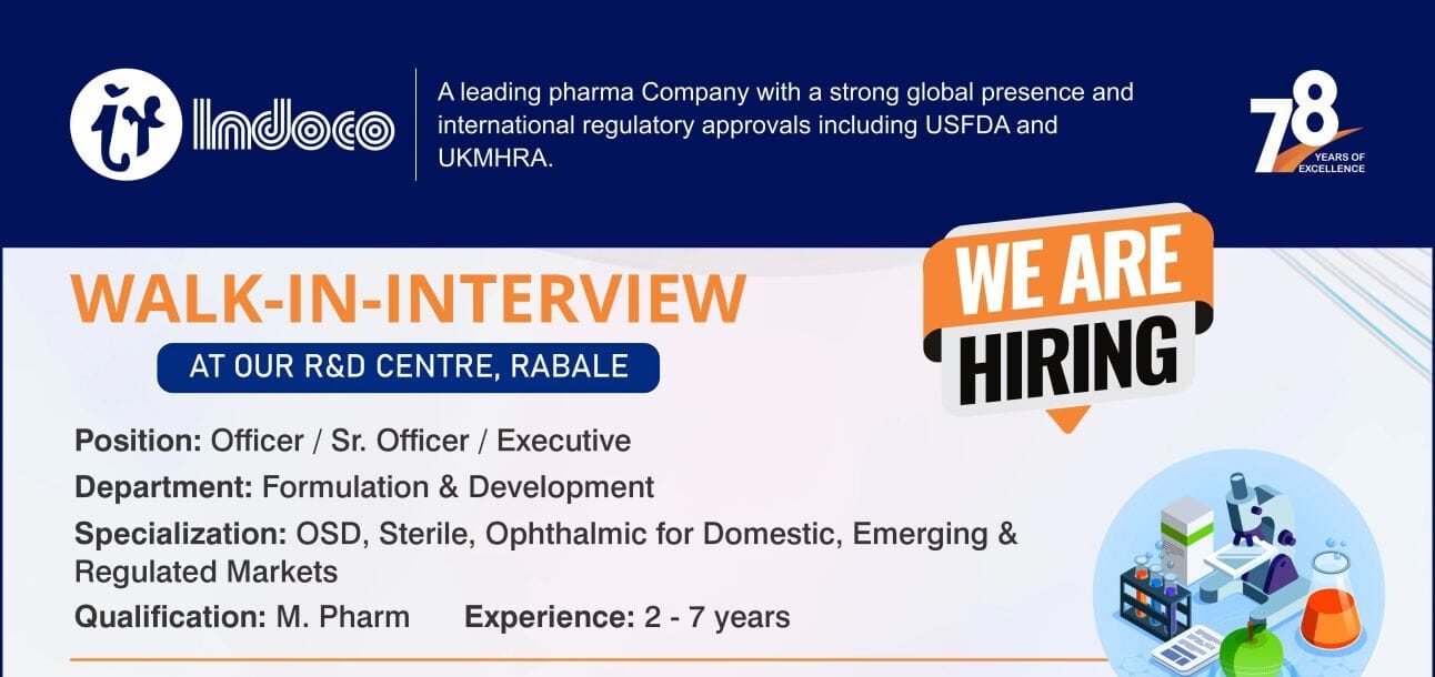 M. Pharm jobs Mumbai