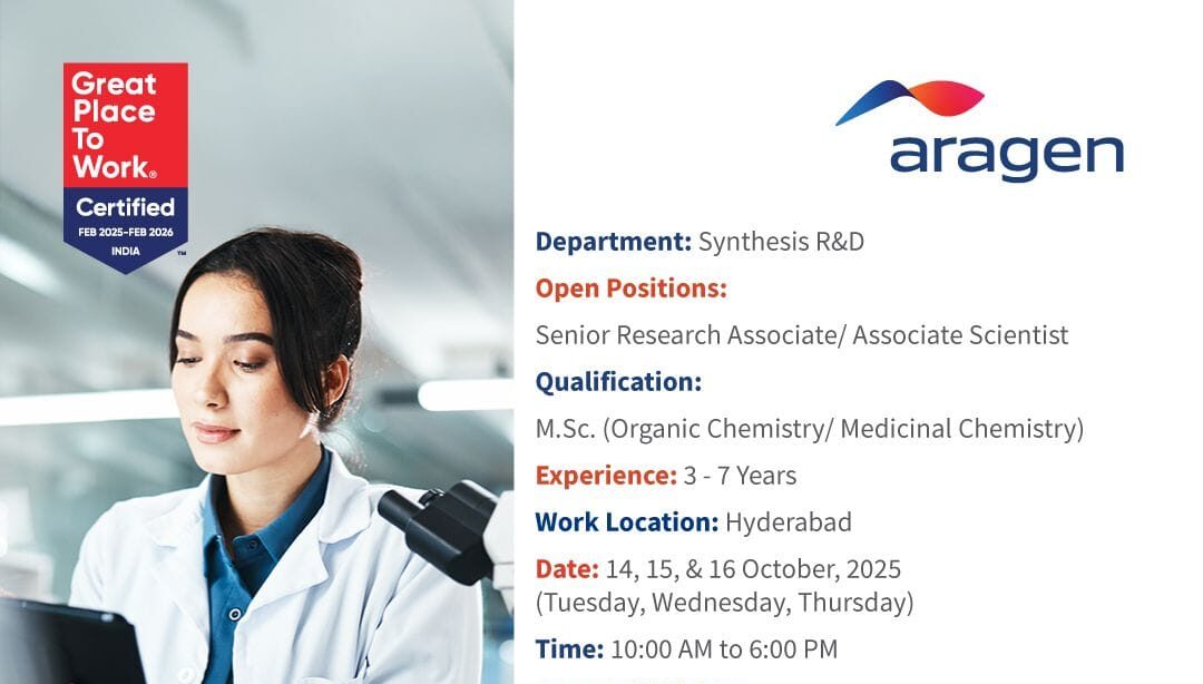 Virtual Drive for Discovery Chemistry Hyderabad (October 2025)