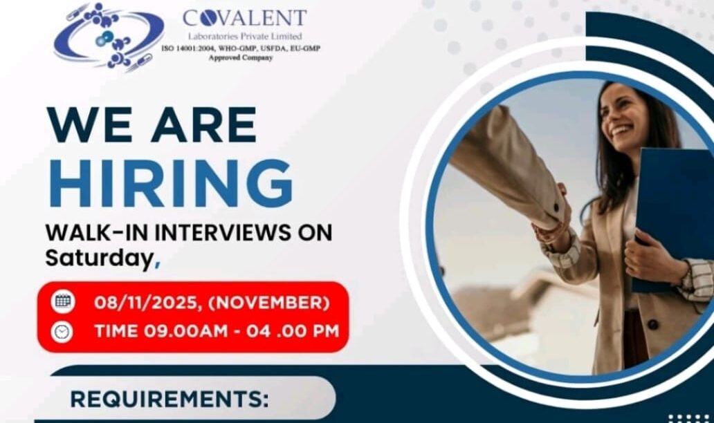 Covalent Laboratories Walk-in for Production