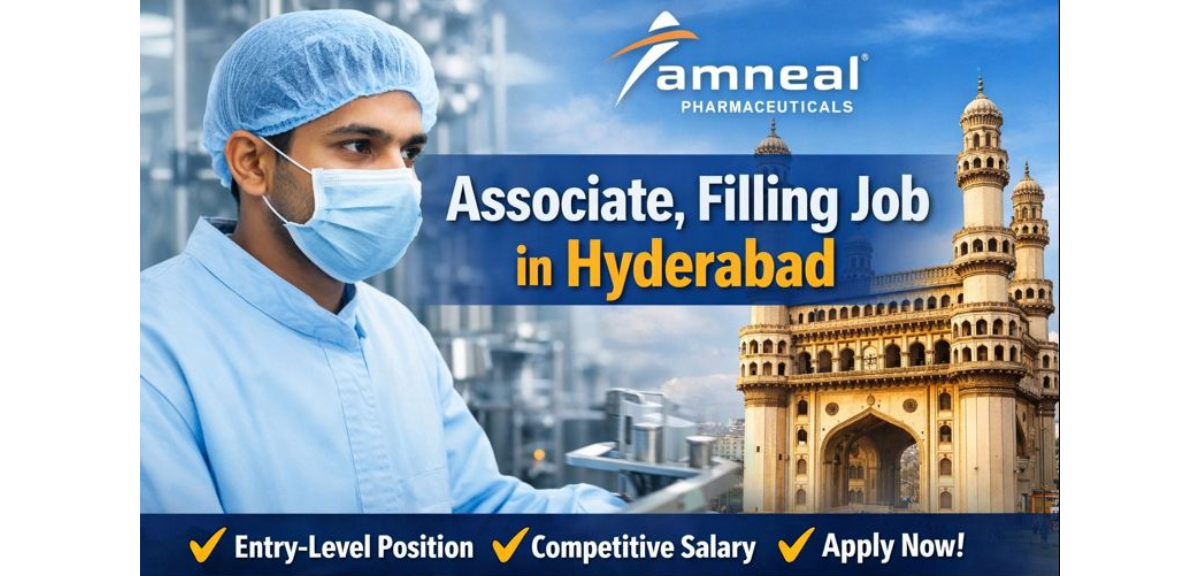 Associate Filling Job in Hyderabad