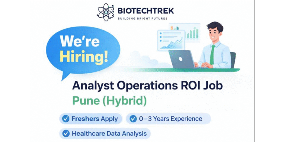 BiotechTrek Analyst Operations ROI Job