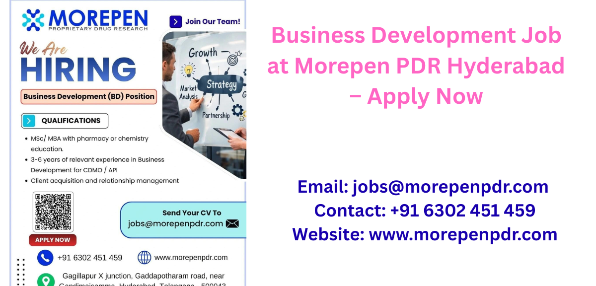Business Development job at Morepen PDR