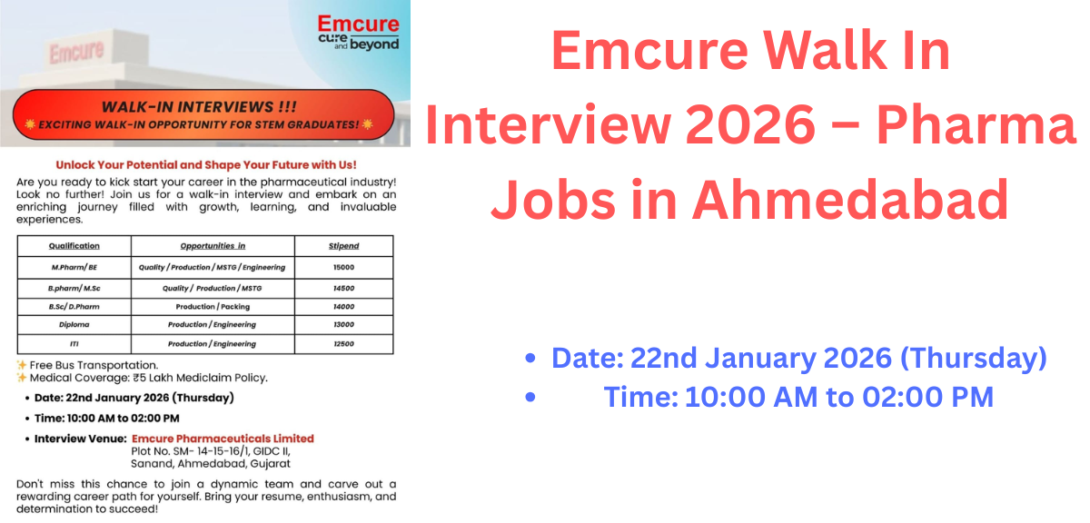 Emcure Pharmaceuticals Limited