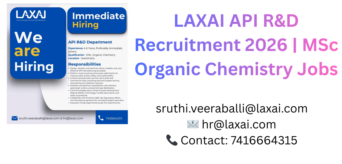 LAXAI API R&D Recruitment 2026