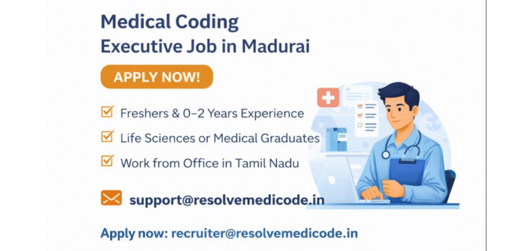 Medical Coding Executive Job in Madurai