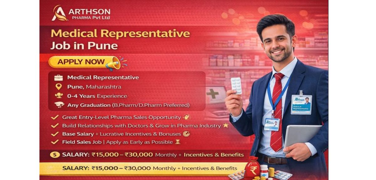 Medical Representative Job in Pune