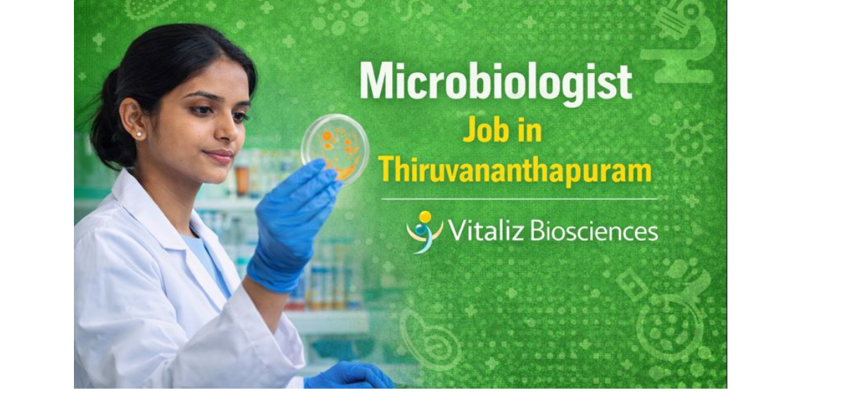 Microbiologist job in Thiruvananthapuram