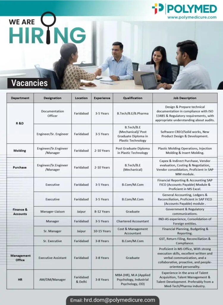 Polymed Recruitment 2026