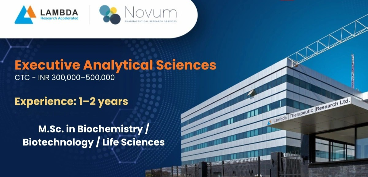 Executive Analytical Sciences Jobs 2026