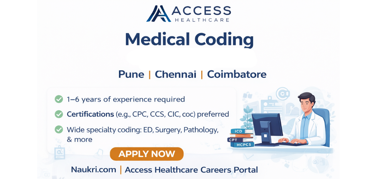 Medical Coding Job Vacancy at Access Healthcare 2026