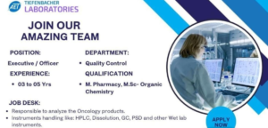 Tiefenbacher Laboratories QC Executive Job