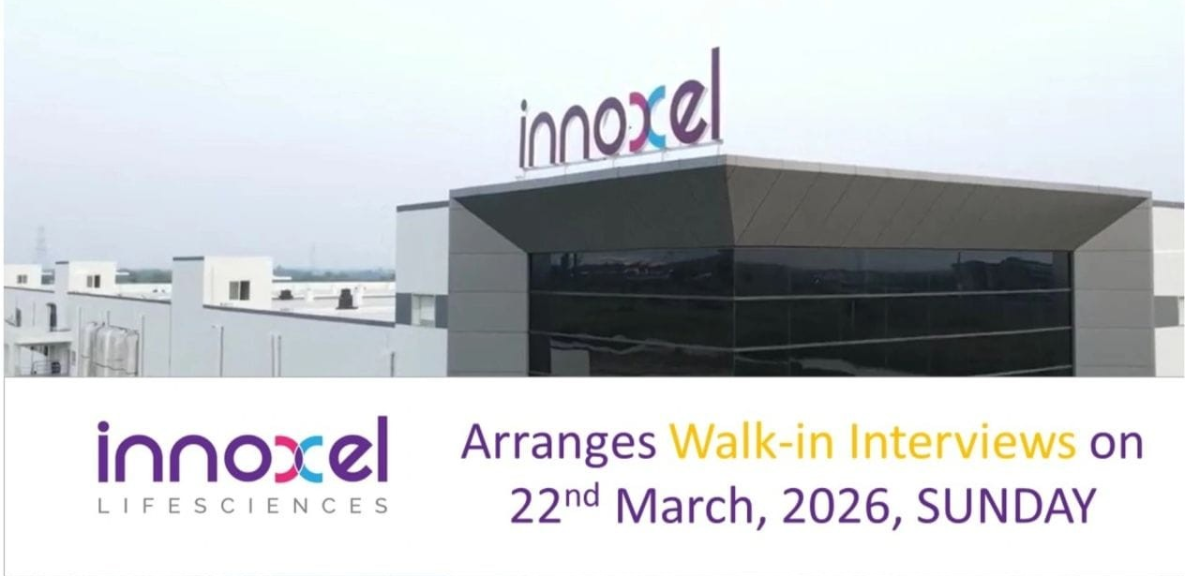 Walk-in Pharma Jobs in Vadodara