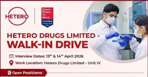 Walk-In Drive for Production QC QA & Safety Roles