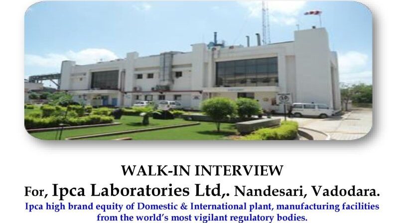 Walk-In Interview for API Production Roles