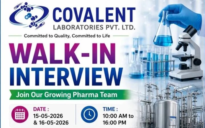 Covalent Laboratories Walk-In Interview 2026