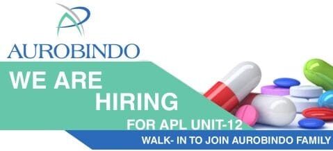 Aurobindo Pharma Walk‑In Interview 2026