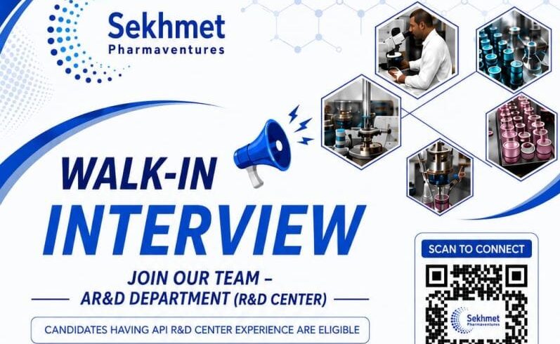 Sekhmet Pharmaventures Walk‑In Interview 2026