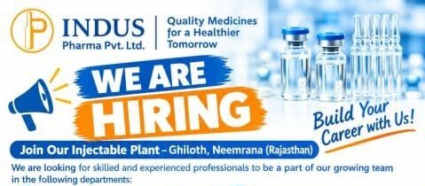 Indus Pharma Hiring 2026