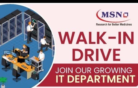 MSN Laboratories Walk‑in Drive 2026