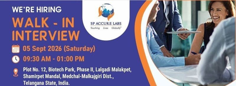 Pharma Jobs in Hyderabad for Accounts Purchase & Business Development
