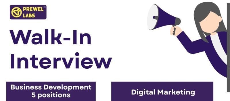 Prewel Labs Walk‑in Interview 2026